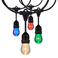 LED outdoor string lights