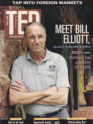 TED Magazine May 2005 - Bill Elliott NAED Chair