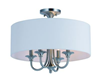 10013WLSN - 4-60M 18" BN Semi Flush Shade - Maxim