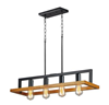 10307BKASB - Black Forest 4 Light Chandelier - Maxim