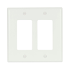 2052WB0X - Wallplate 2G Decorator Thermoset Mid WH - Eaton Wiring Devices