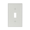 2134WB0X - Wallplate 1G Toggle Thermoset STD WH - Eaton