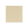 2137VB0X - Wallplate 2G Blank THRMST Box MT STD Iv - Eaton