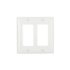 2152WB0X - Wallplate 2G Decorator Thermoset STD WH - Eaton