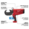 277920 - M18 Force Logic 750 MCM Crimper - Milwaukee Electric Tool