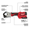 287722 - M18 Force Logic 750 MCM Dieless Crimper - Milwaukee®