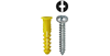 2AK - #10 Yellow Wing Conical Anchor Kit - LH Dottie