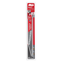 48005542 - 9" 6 Tpi Wrecker W/Carbide Sawzall Blade 5PK - Milwaukee®