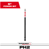 48324802 - Shockwave 6 Impact Phillips #2 Power Bit - Milwaukee®