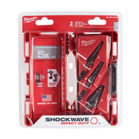 48899254 - Shockwave Imp Duty 3PC Kit (#1, #2, #4) - Milwaukee®