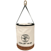 5104CLR22 - Canvas Bucket With Bucket Top, 22" - Klein Tools