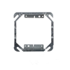 52C53112 - 4SQ, 2G, 1-1/2" Rise Tile CVR - Steel City