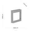 54070 - HBL 2G WP BX Extn RNG Gry - Bell