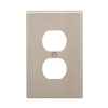 93901B0X - Wallplate 1G Duplex Receptacle Mid SS - Eaton