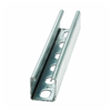 B22SH120GLV - BLTD 1-5/8X1-5/8X120 12GA Galv SLTD CHNL, 2" CNTR - Cooper B-Line/Cable Tray