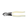 D2488GLW - Diagonal Cutting Pliers, Angled Head, Hi-Viz, 8" - Klein Tools