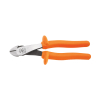 D2488INS - Diagonal Cutting Pliers, Insulated, High-Leverage,  - Klein Tools