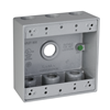 DB750S - Tam 2G WP Gray Box - Seven 1/2" Holes - 30 Cu In - Taymac