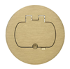 E97BR - Brass Single Cover (Duplex) - Abb Installation Products, Inc