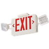 ECRGSQM6 - Led Exit/Emergency Combo Red/Green LTR SQR Heads - Lithonia Lighting - Acuity