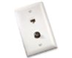 F3402IV - 1G Wall Plate 2-Port Iv (M10) - Pass & Seymour/Legrand