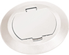 FLBC4520W - White Floor Box CVR - Arlington Industries