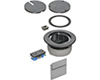 FLBC4560DBL - Recessed Floor Box CVR Kit Black - Arlington