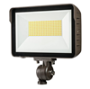 FLED60R1AUNV8CSB - 60W Led Flood 3K/4K/5K Select 8000LM BRZ 120/277V - Keystone Technologies