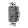 GFR20GRY - 20A 125VAC Comm GFR Gry - Hubbell Wiring Devices