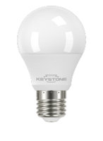 LED9A190827NDCS - 9W Led A19 27K Non-Dim 800LM 80cri - Keystone