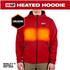 M200R20XL - M12 Red Heated Hoodie Only - XL - Milwaukee®