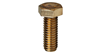 MBBZ38114 - 3/8''-16 X 1-1/4'' Silicon Bronze HH Tap Bolt - LH Dottie