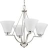 P462209 - 4-100W Bni Chandelier - Progress