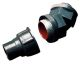 PR5342GR - 1/2 45 LT Connector W/GRND - Plastibond