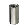 RCS1 - 1/4''-20 X 7/8'' SS Rod Coupling Nut - LH Dottie