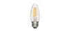 S9569 - 4.5W Led C11 27K 450LM Med Base - Satco