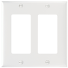 SP262W - Plate Plastic 2G 2SPLEX W/Out Line W - Legrand-Pass & Seymour