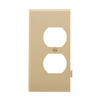 STE8V - Wallplate Sectional Dup Recp Poly Mid End Iv - Eaton