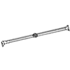 SX160 - HNGR Adj Bar Slide On Stud 18-26 In - Appozgcomm