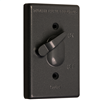 TC100Z - 1G WP Switch Cover Bronze - Taymac