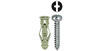 TG12KTP - #12 Green Triple-Grip Anchor Kit - LH Dottie