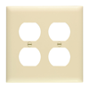 TP820R - Trademaster Wall Plate 2G 2 Duplex O - Legrand-Pass & Seymour