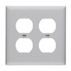 TP82GRY - Trademaster Plate 2G 2 Duplex Gry - Legrand-Pass & Seymour