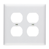 TP82W - Trademaster Plate 2G 2 Duplex W - Pass & Seymour/Legrand