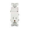 TR7735WB0X - Recp/Nightlight Combo 15A 125V TR, WH - Eaton Wiring Devices