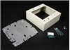 V20482 - STL SWT & Recpt Box 2G 2000 Ivory - Wiremold