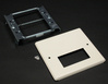 V4047RX - 2G Rectangle Opening-Ivory - Wiremold