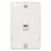 WMTE14W - Tele Outlet 4-Wire Wall Mount - Pass & Seymour/Legrand