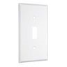 WWT - 1G WHT STND Tog Wallplate - Taymac