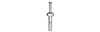 ZA125 - 1/4'' X 1-1/4'' Zamac Alloy Anchor - L.H. Dottie CO.